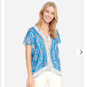 NWT J.McLaughlin silk top